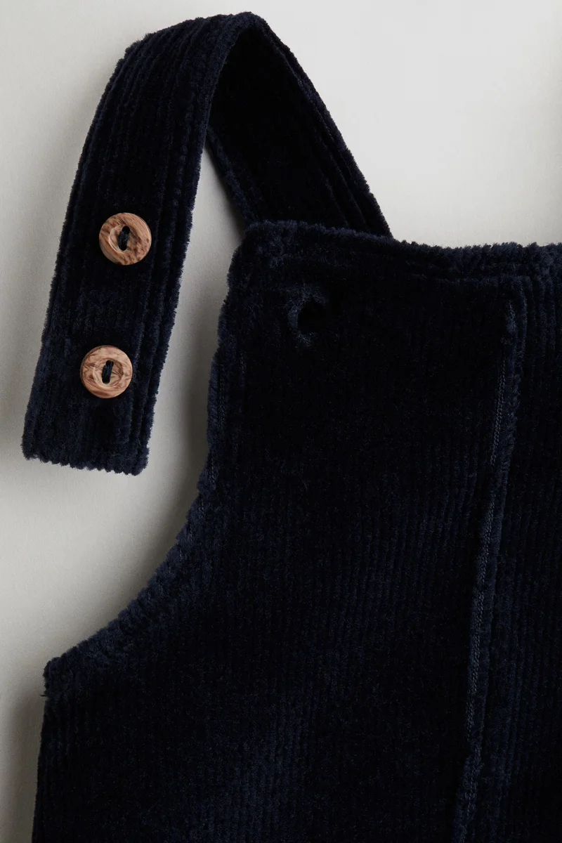 H&M 2-piece dungarees and bodysuit set